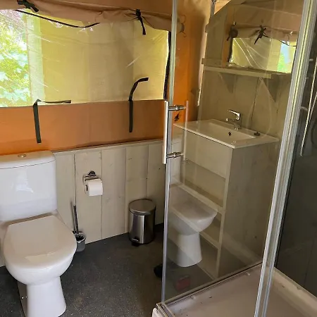 'Glamping' Angelzelt Am See Mit Steg Und Boot Blankensee  Extérieur photo
